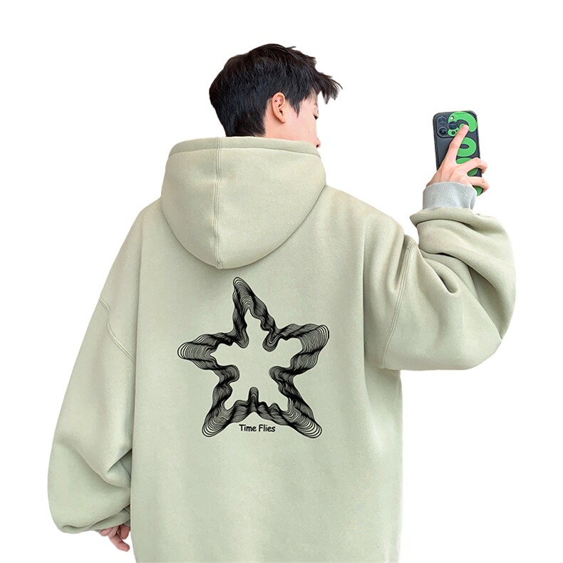 ！连帽圆领卫衣男装港风帽衫男LM174-P35,男装卫衣,电商B367