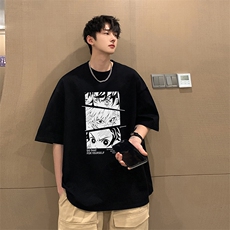 麂皮绒短袖t恤男大码半袖男JD82176-P25，男装T恤，电商A040