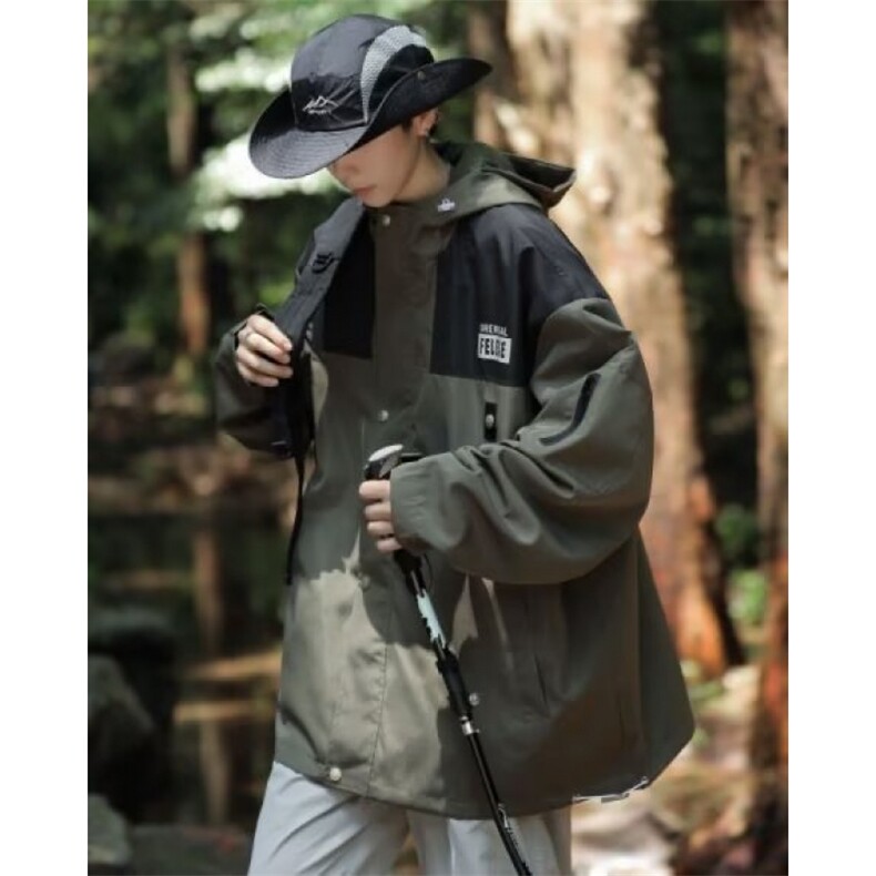 青春流行男夹克文艺潮冲锋衣外套LS82P65,男装夹克,星座1116-2