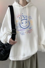 连帽卫衣男大码运动服帽衫外套WY2180-P35加绒款-P40，男装卫衣，电商A040