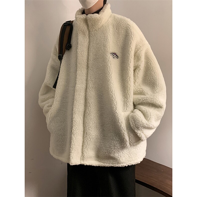 双面穿羊羔毛棉服加厚W1856P148控178,男装棉衣,星座1018-3
