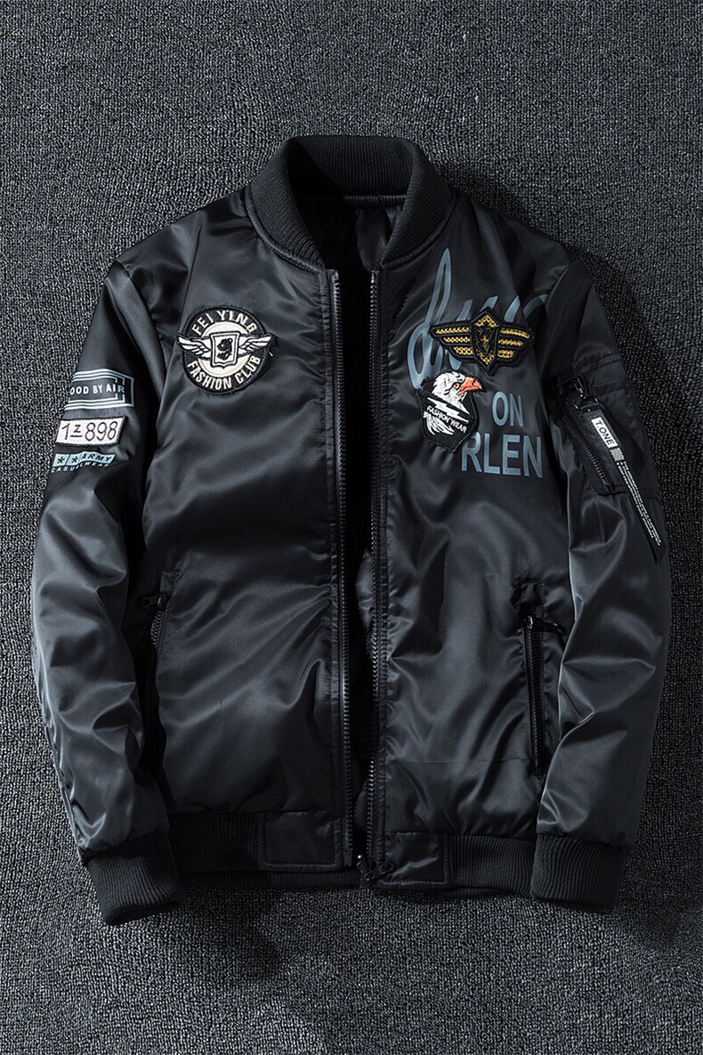 加绒加厚棉衣强力悍冬飞行棉服两面穿潮牌飞行棉衣,男装棉衣,星座210-5(原414-2)