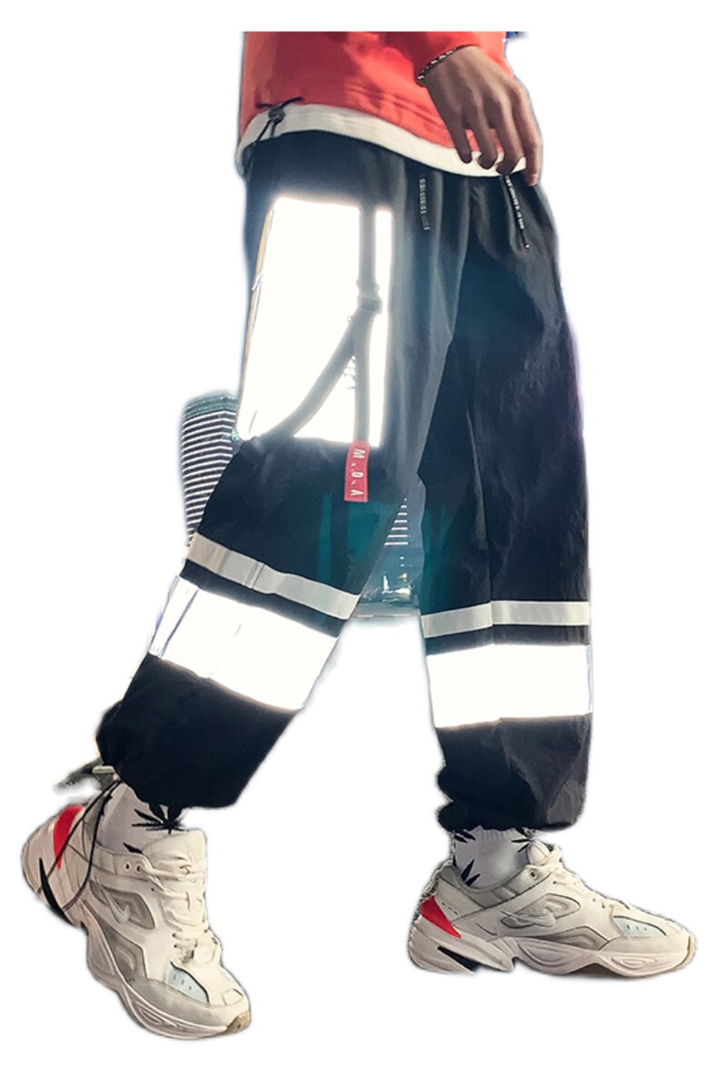 2021秋冬新款反光条多口袋工装裤A222B-5097,男装休闲裤,星座304A-1
