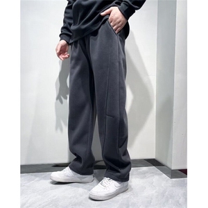 春秋季新款高级舒适加厚重磅肤感棉香蕉平脚裤休闲裤 KY195图片