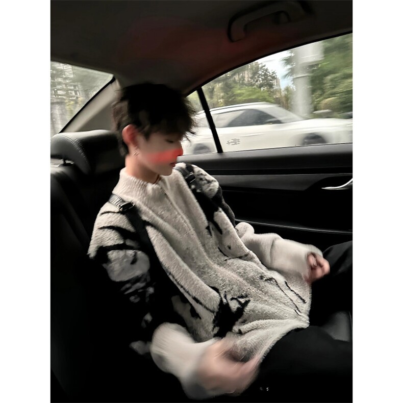 【有货】cleanfit撞色毛衣男高级痞帅开衫针织衫B06LL-特P68,男装针织衫/毛衣,星座1007（原301D）