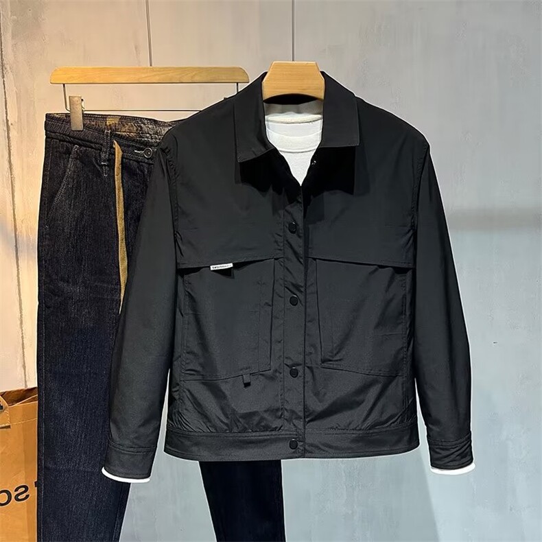 1506-1/JG151/P54新款工装翻领夹克男士时尚百搭衣服休闲男装2,男装夹克,星座1506-1