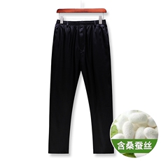 GBN833-6夏季风唐装纯香云纱短袖爸爸装套装，男装休闲套装，电商B360