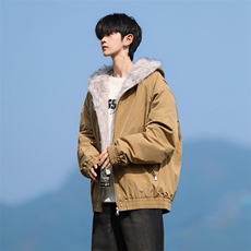 M8602-P95冬季新款男女同款座山雕连帽棉衣外套，男装棉衣，星座109