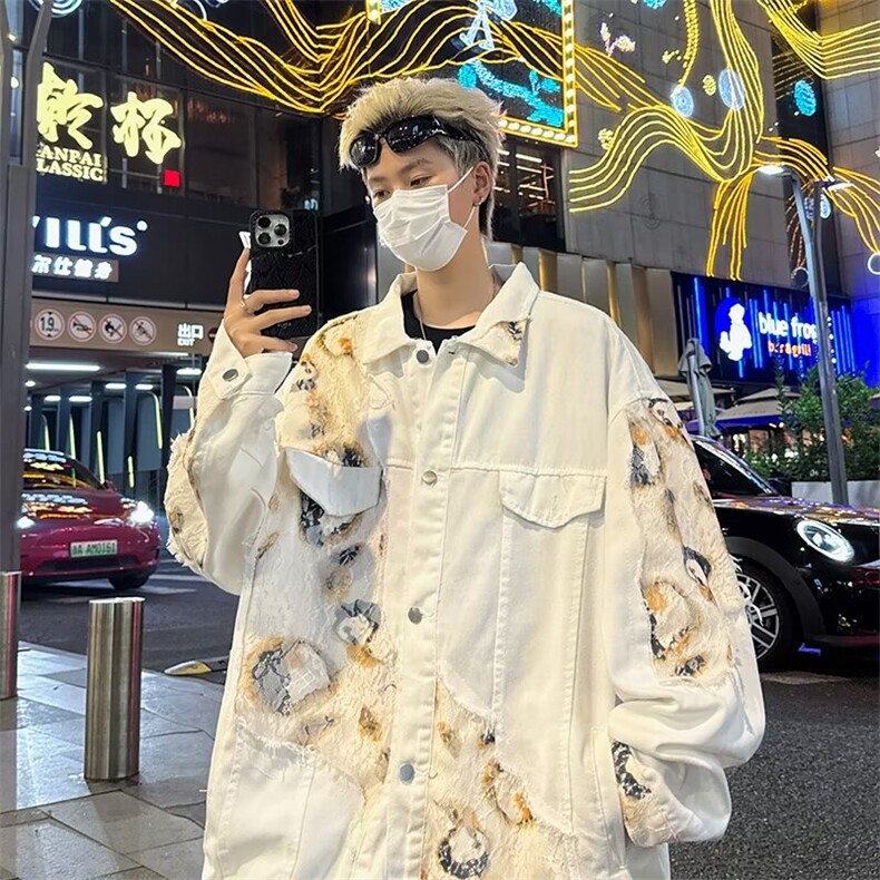 F517P75秋冬小众个性休闲夹克外套宽松日系男装,男装夹克,星座512-6