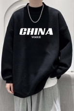 控68半高领毛衣男士大码针织衫男毛线衣男M18001-P45加绒款-P65，男装针织衫/毛衣，电商A040