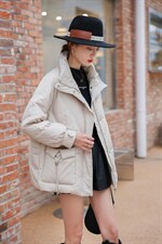 超有味道的羽绒服，女装羽绒服，迷乐田子