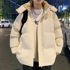 自家图设计款加厚棉服冬季连帽情侣立领棉衣XZ212-QMY738-P88，男装棉衣，星座212