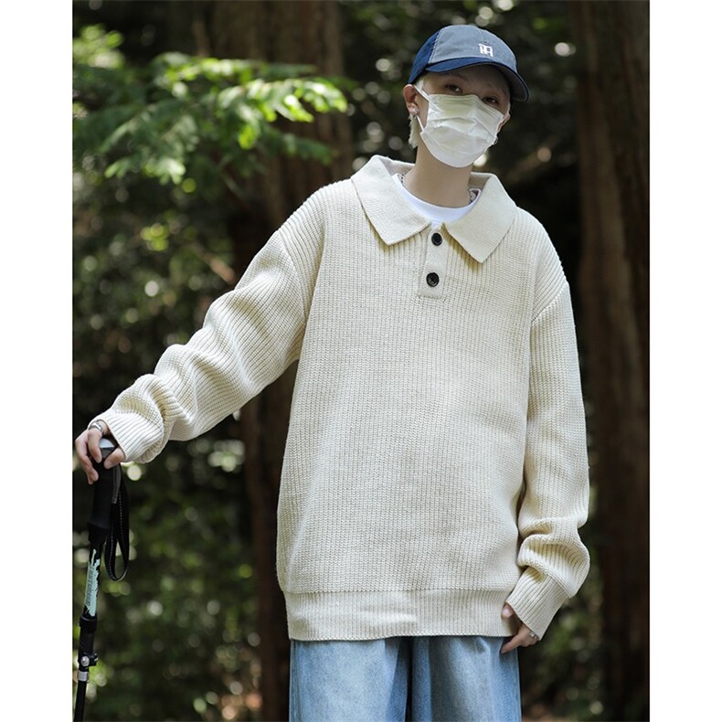 毛衣男士冬季宽松慵懒风日系复古线衣外套简约M01-P45,男装针织衫/毛衣,星座1109-3