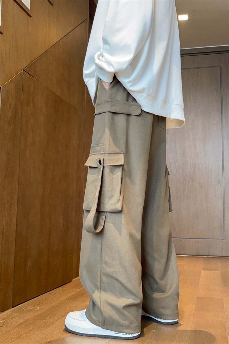 常年备货款男宽松直筒高街潮牌工装休闲长裤K812p55大量备货,男装工装外套,电商D315A