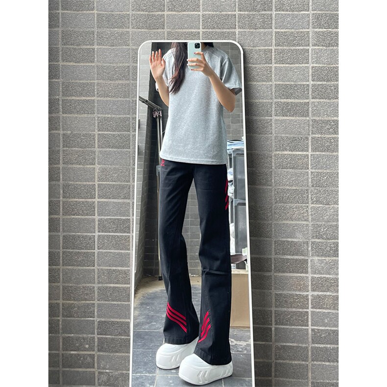 【高质量现货特批43量大可谈】三道杠拼接牛仔裤610A-K33083,男装牛仔裤,星座610A