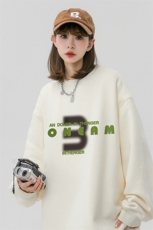 中性风新款秋季时尚百搭宽松字母印花潮流卫衣W1037P30控48，男装卫衣，A247A