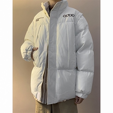 2023新款冬季棉服棉衣男生加厚保暖面包服休闲潮牌外套M086-P95，男装棉衣，星座308B-1