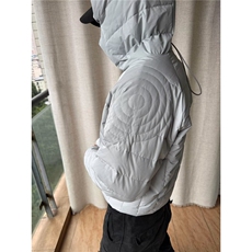网图美式cleanfit斜拉链排骨棉服W1901/特P80，男装棉衣，电商B350