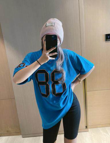 绣花88工艺T，女装，LOVELS