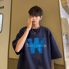量大优供视频230g重磅纯棉短袖T恤男NT237-特P19控38，男装T恤，电商B367