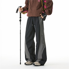 秋季新款户外机能拼色设计百搭休闲冲锋裤B315-K25326-特p35控68，男装休闲裤，电商B315