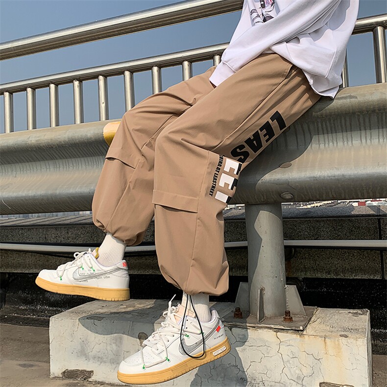春款九分裤男休闲裤加肥加大码裤子港风百搭-M-5XL-C417-K501-P34,男装休闲裤,天晨