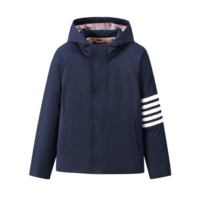 原创韩版情侣装羽绒服男女青年学生加厚326克绒羽绒服外套，男装羽绒服，钱塘723