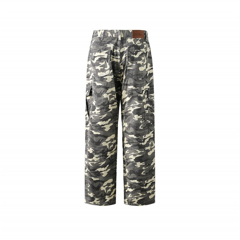 2025冬迷彩牛仔伞兵裤-5647-128,男装休闲裤,电商S012（CATTEE）