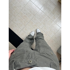 复古多口袋褶皱微喇工装裤男潮牌小众cleanfit休闲裤子KH13，男装休闲裤，星座1116A（原606A-3）