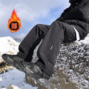 冬季防水加绒冲锋裤设计感登山裤-加绒特批45-常规特批40图片
