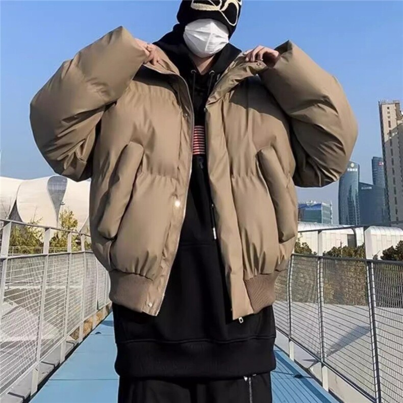 复古短款pu皮棉服男冬季棉衣外套MY258P80直播,男装棉衣,星座1904A-1