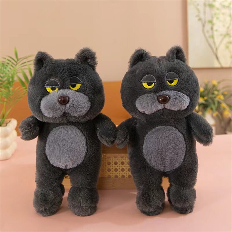 兰猫	兔毛，郎扩毛绒玩具厂