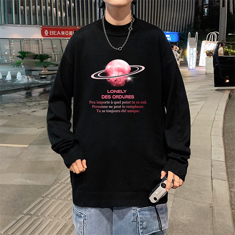 M18184-P45加绒款-P65半高领毛衣男士大码针织衫男毛线衣男,男装针织衫/毛衣,电商A040