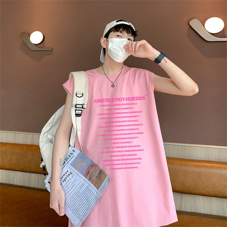 直播抖音得物品质纯棉250克重磅男无袖背心T恤T579P28控39，男装背心/马甲，电商C408(原B339-1)