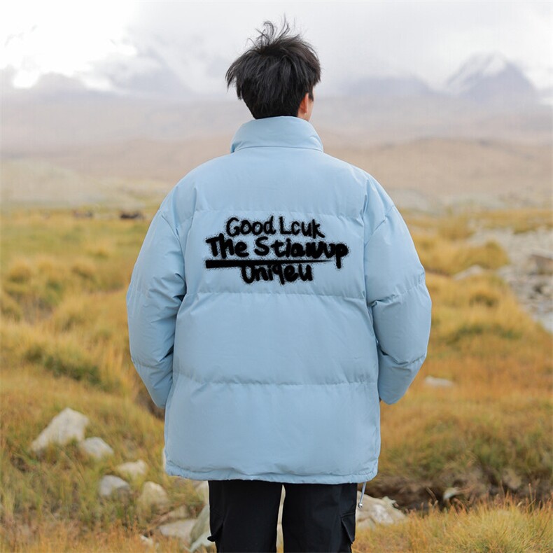 现货抖音得物可供视频冬季三防加厚羽绒棉衣外套面包棉服81135,男装棉衣,电商A486