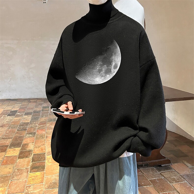 8XL高领毛衣男大码胖子堆堆领打底羊毛衫GM45426-P45加绒款-P65,男装T恤,电商A040