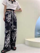 阔腿裤，其它，锦上