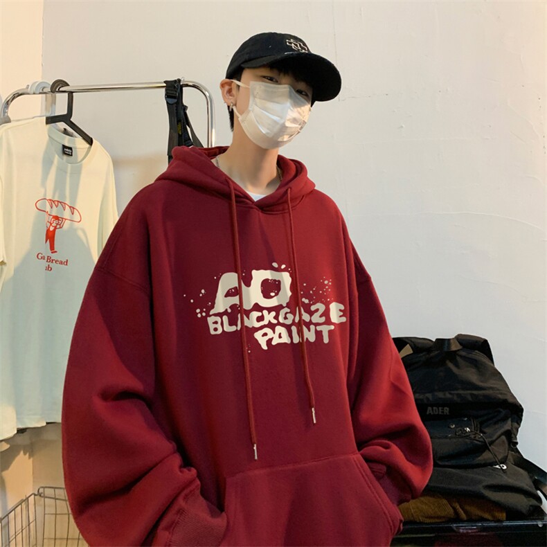 ！连帽圆领卫衣男装港风帽衫男LM145-P35,男装卫衣,电商B367