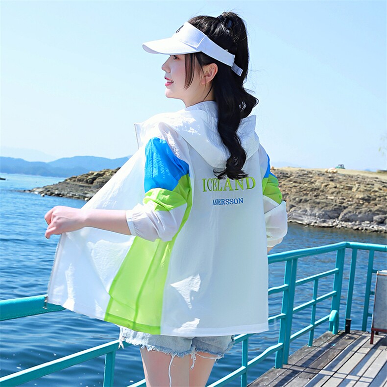夏季新款防晒衣女小个子2023轻薄透气防紫外线户外女款防晒服外套,女装防晒衣,浙宝281