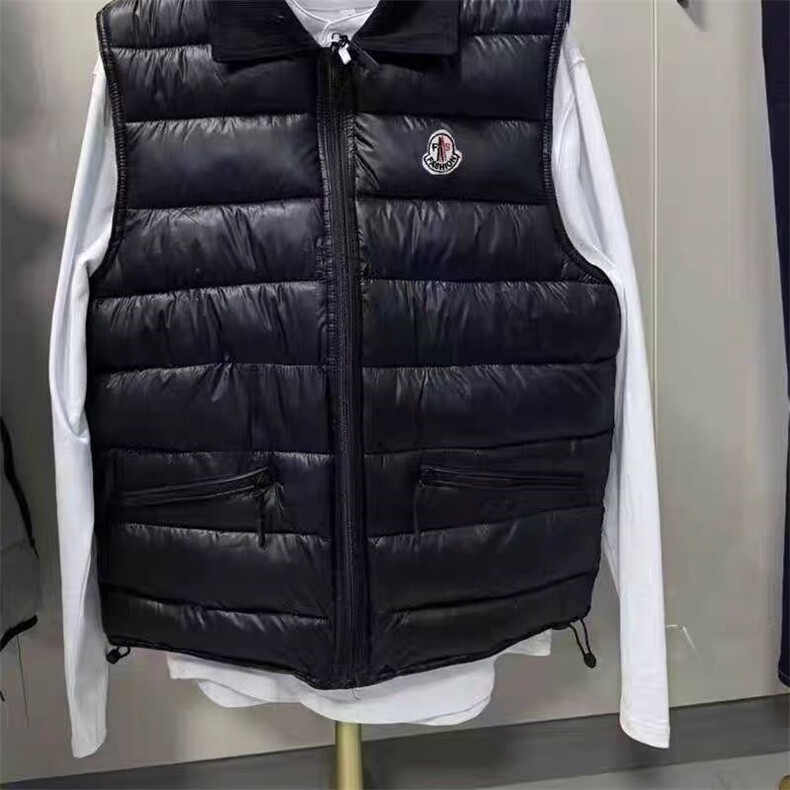 (网图)立领羽绒马甲经典蒙家款时尚休闲短款313B-08马甲羽丝-P90,女装马甲,星座313B