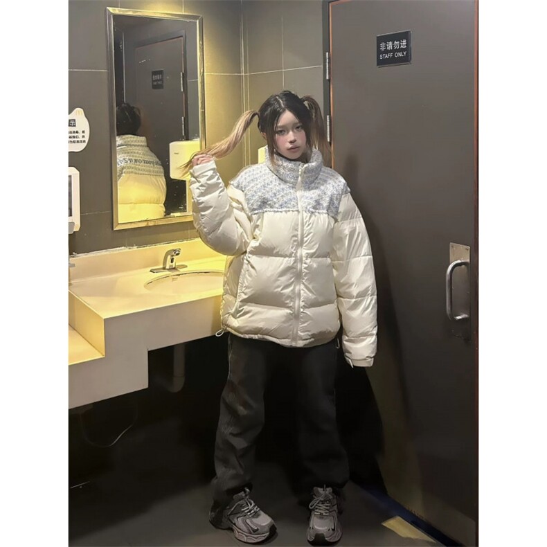 小香风拼接棉服ZM0107-P88,男装棉衣,星座313A(原308A-2)