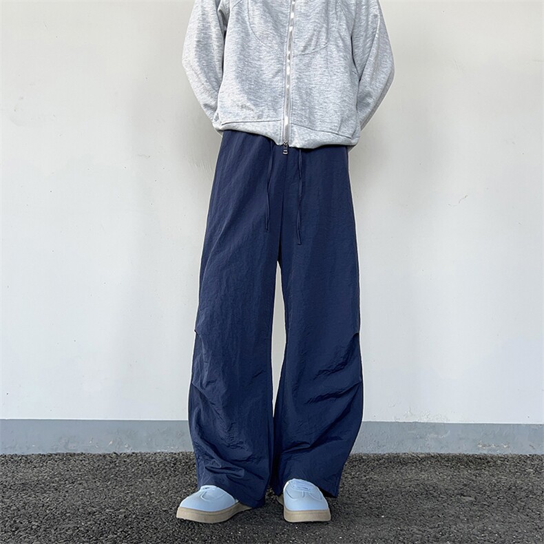 速干工装裤男女款2025新款春秋宽松垂感美式休闲阔腿裤K0863-P35,男装工装外套,星座308B-2