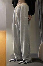 高级感ins长裤男女小众设计感休闲卫裤中性风显瘦休闲裤K905/P30，男装休闲裤，电商D202-1