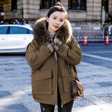 咖色（配真毛领）