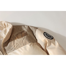 平铺白底PU皮棉服宽松港风棉衣立领冬棉袄PM01-P115限158抖控178，男装棉衣，电商B370