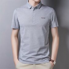 K111262021夏季新款T恤衫男翻领POLO衫短袖透气P51，男装T恤，电商B360