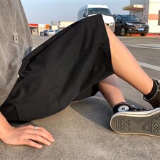 日系工装短裤男夏季外穿ins潮流休闲五分裤宽松高街中裤DK903-P28，男装休闲裤，星座1008-1