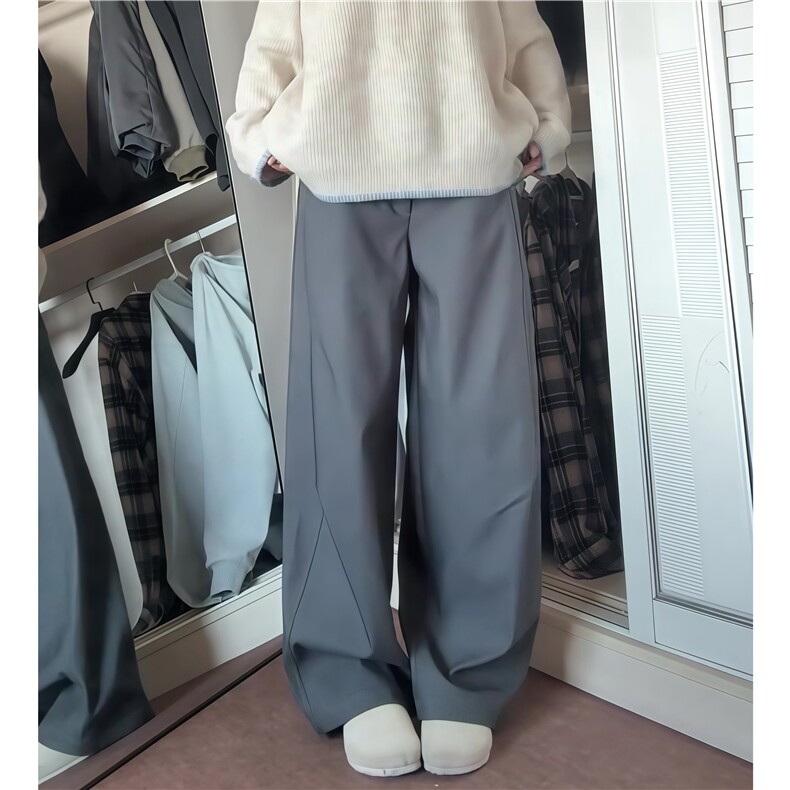 【网图慎用】 春季弯刀小西裤 只有裤型没有腿型 显瘦百搭裤子图片