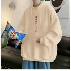 抖音供货、重磅360克现货加绒印花连帽卫衣HD019-1-LMWY44123-P40，男装卫衣，电商019-1