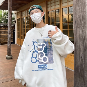 直播360克重磅美式印花卫衣Y230特P28 同步供应华棉品质P38特图片